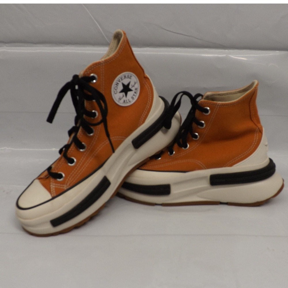 Converse Run Star Legacy CX High Top Platform Sneakers Monarch Orange A00868C